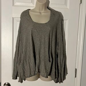 Allsaints gray long sleeve size uk 10 us 6